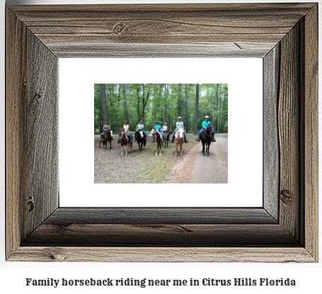 family horseback riding near me in Citrus Hills, Florida